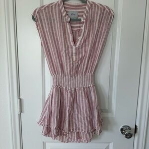 Rails Angelina Dress in Rose Stripes